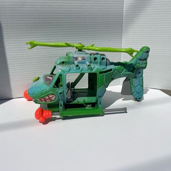 Vintage Teenage Mutant Ninja Turtles TMNT  Helicopter INCOMPLETE - Picture 2 of 8